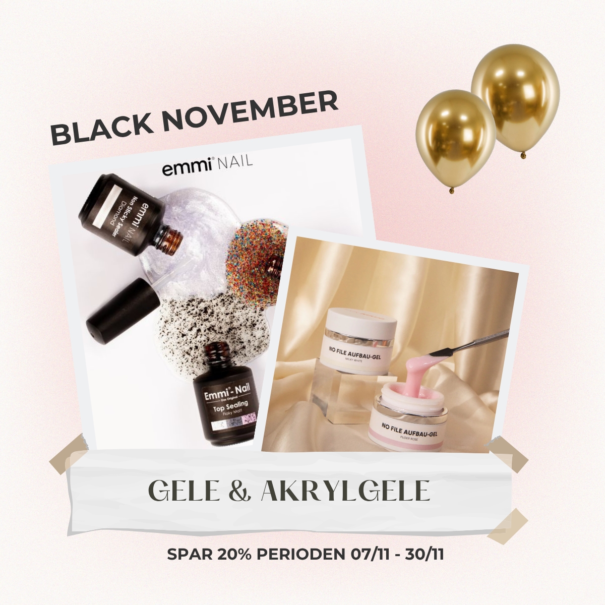 GELE & AKRYLGELE ⎮ 20%